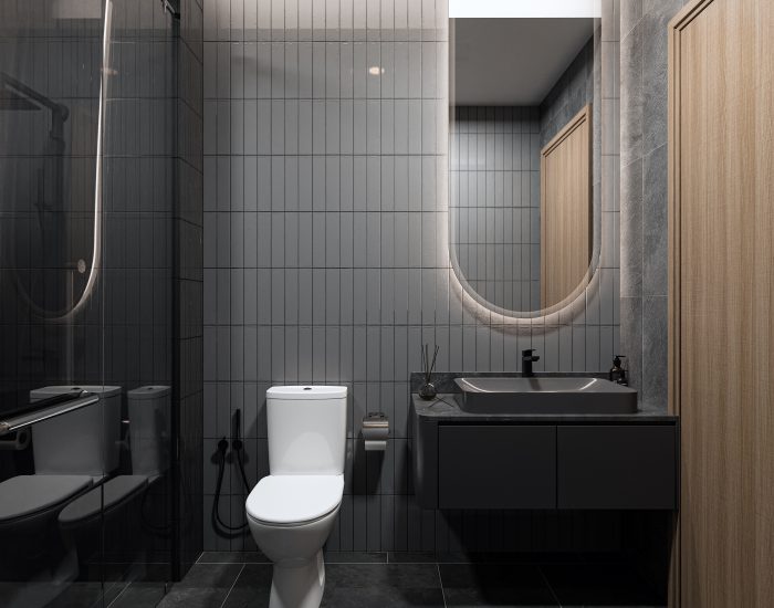 Darkness Apartment – Căn Hộ Gam Màu Tối Sang Trọng Và Hiện Đại