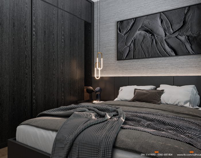 Darkness Apartment – Căn Hộ Gam Màu Tối Sang Trọng Và Hiện Đại