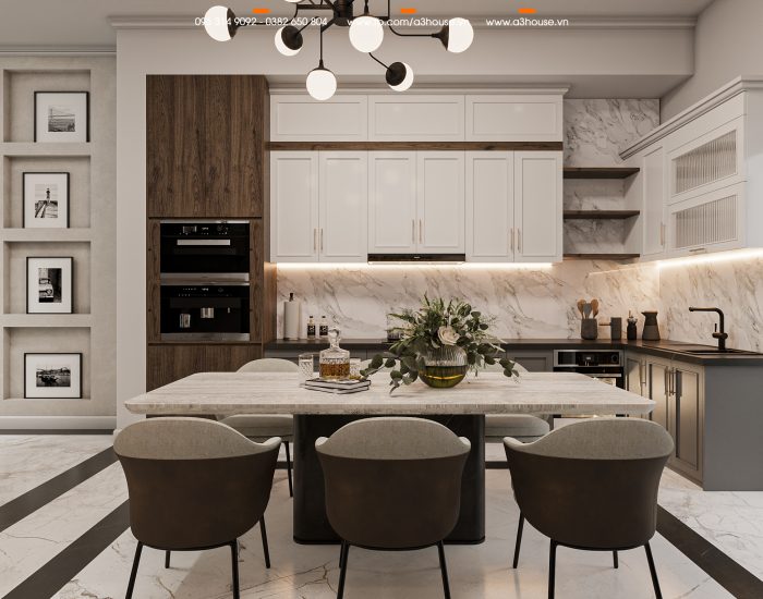 Không Gian Nội Thất Tân Cổ Điển – Sự Kết Hợp Hoàn Hảo Giữa Sang Trọng Và Tinh Tế
